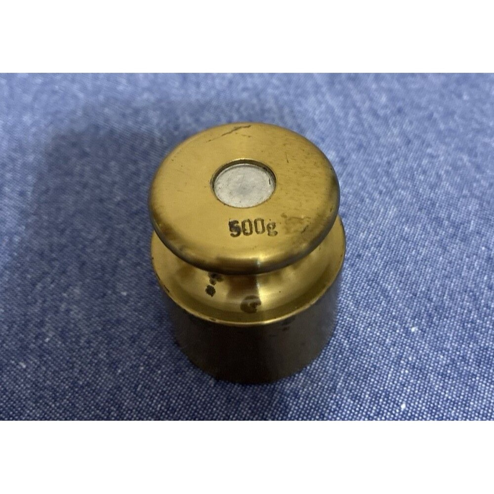 Brass 500g Calibration Weight